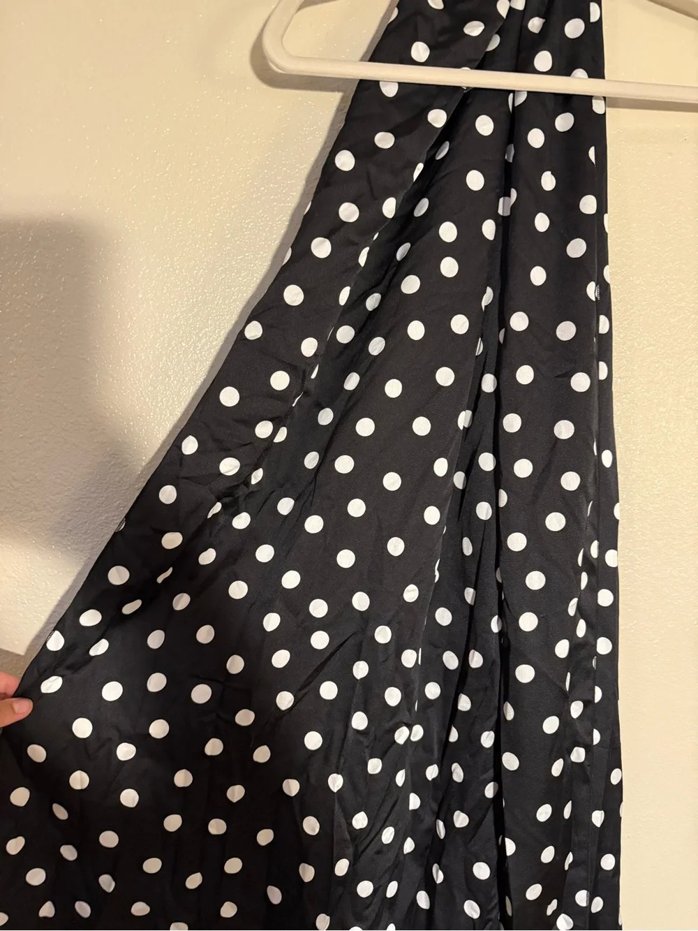 Show Me Your Mumu Tinsley Tube Dress- Black & White Polka Dot Strapless Maxi - Picture 8 of 8